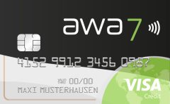 awa7 Kreditkarte