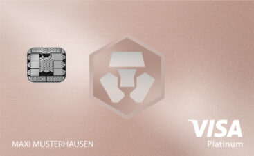 Crypto.com VISA Card Frosted Rose Gold